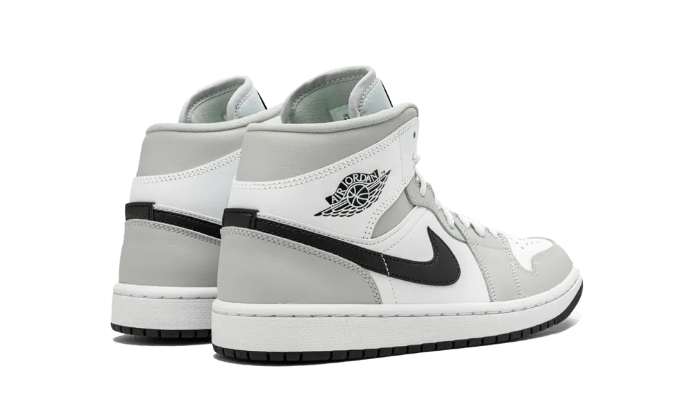 Jordan Mid Light Smoke Grey (W) ansicht Aussensohle