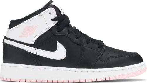 Jordan Mid Arctic Pink Black (GS) Ansicht linker Schuh