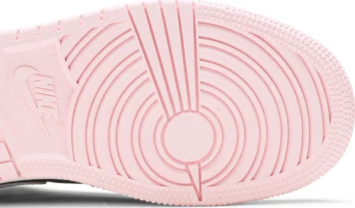 Jordan Mid Arctic Pink Black (GS) ansicht von der Rückseite