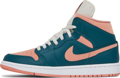 Jordan Mid Dark Teal Green (W) ansicht rechter Schuh