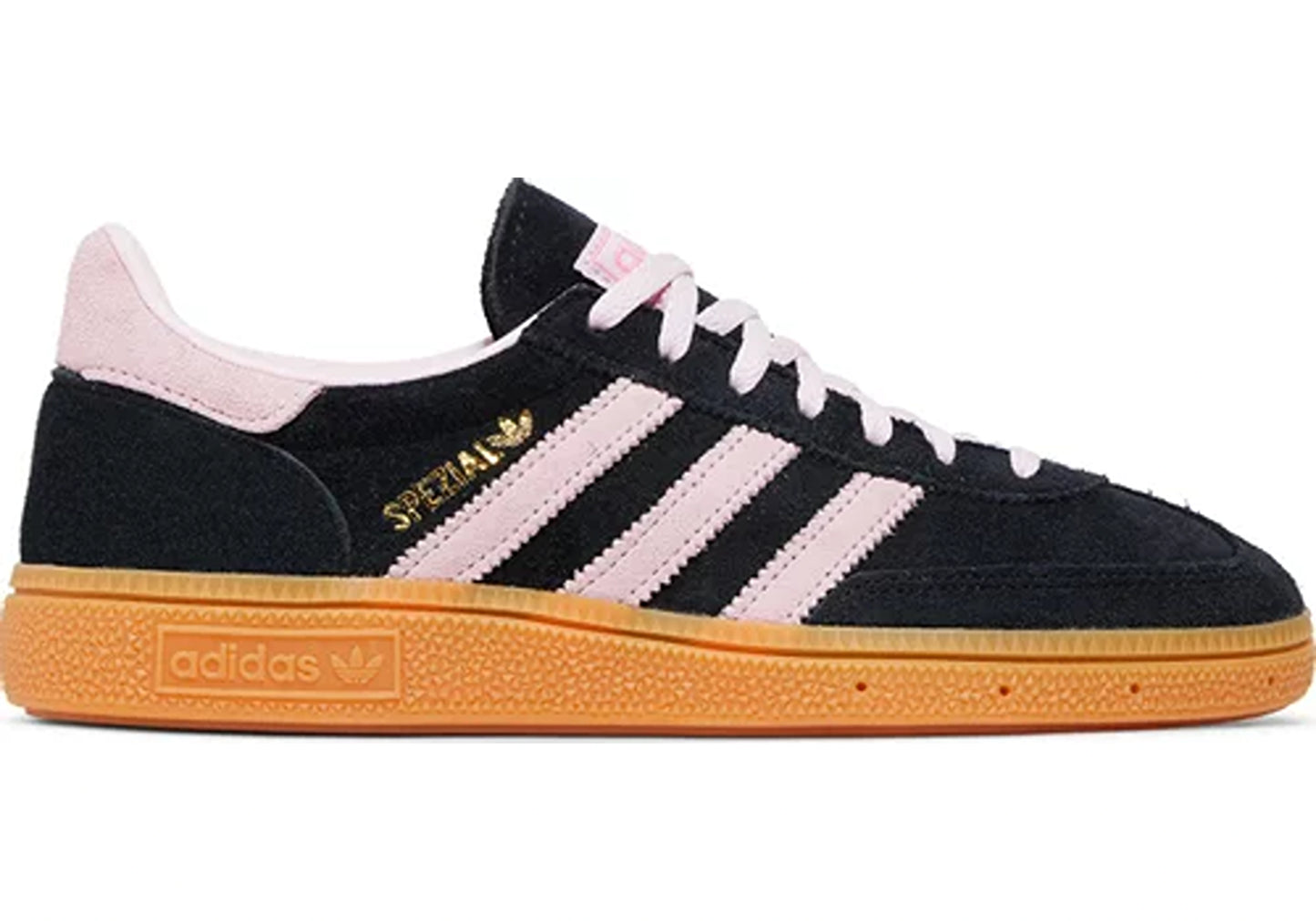 Adidas Handball Spezial Core Black Clear Pink Gum (W)