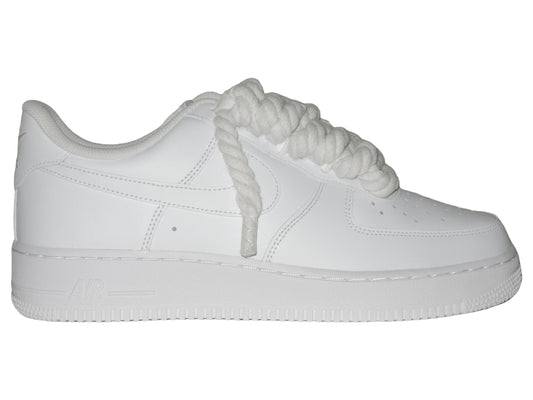 Rope Force Air Force 1 White White