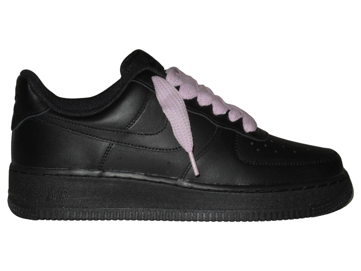 Fat Lace Air Force 1 Black Pink