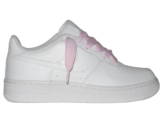 Fat Lace Air Force 1 White Pink