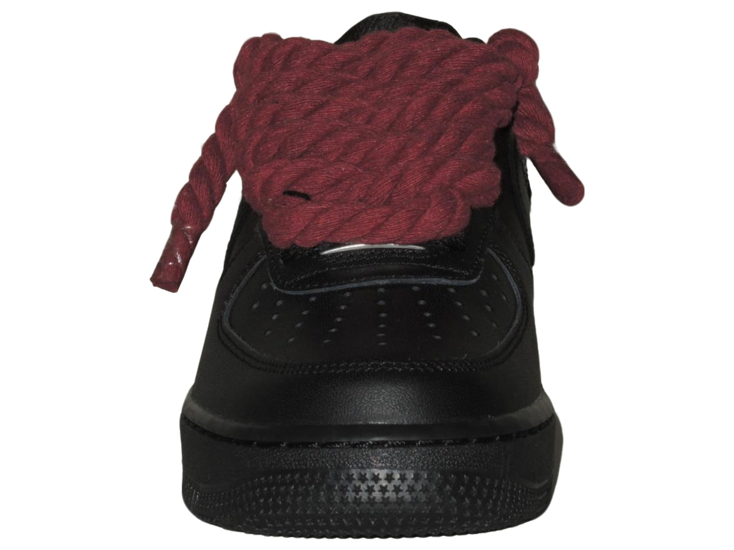 Rope Force Air Force 1 Black Bordeaux