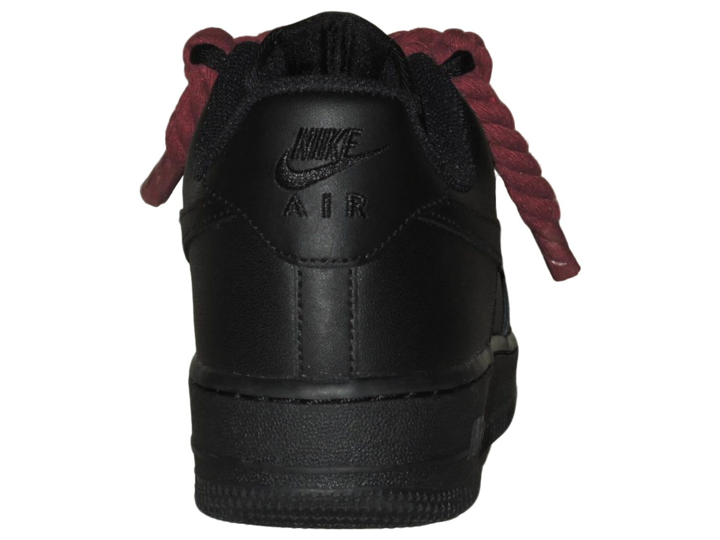Rope Force Air Force 1 Black Bordeaux