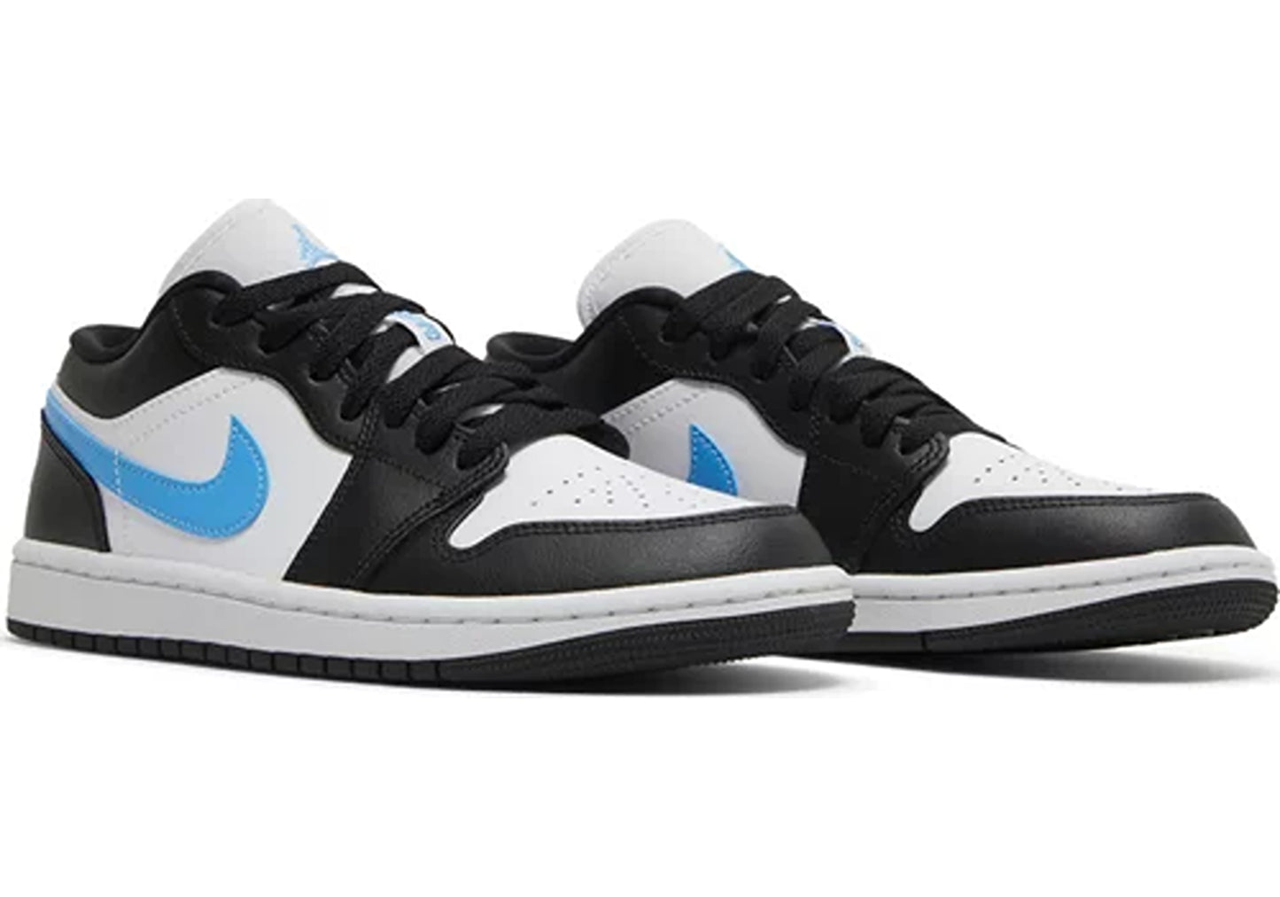 Jordan 1 Low Black University Blue White (W)