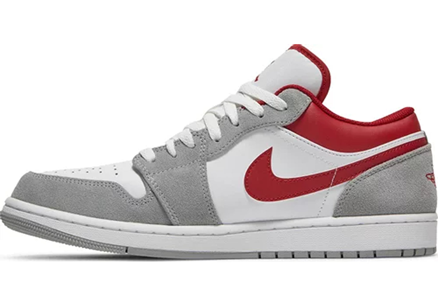 Jordan 1 Low SE Light Smoke Grey Gym Red