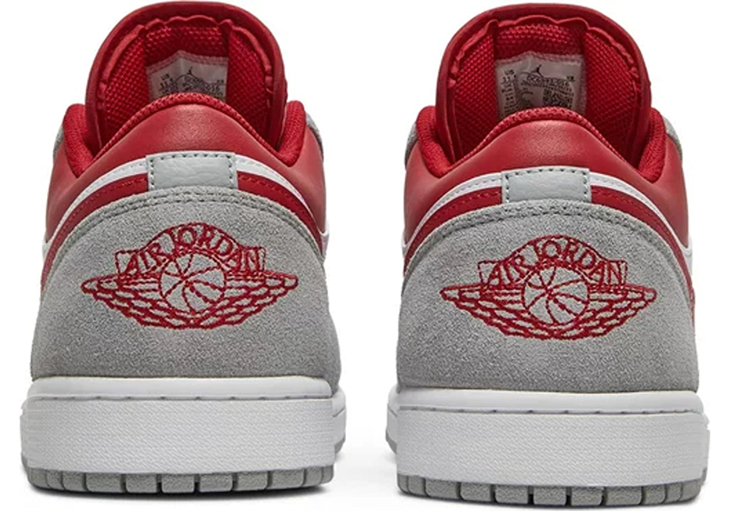 Jordan 1 Low SE Light Smoke Grey Gym Red