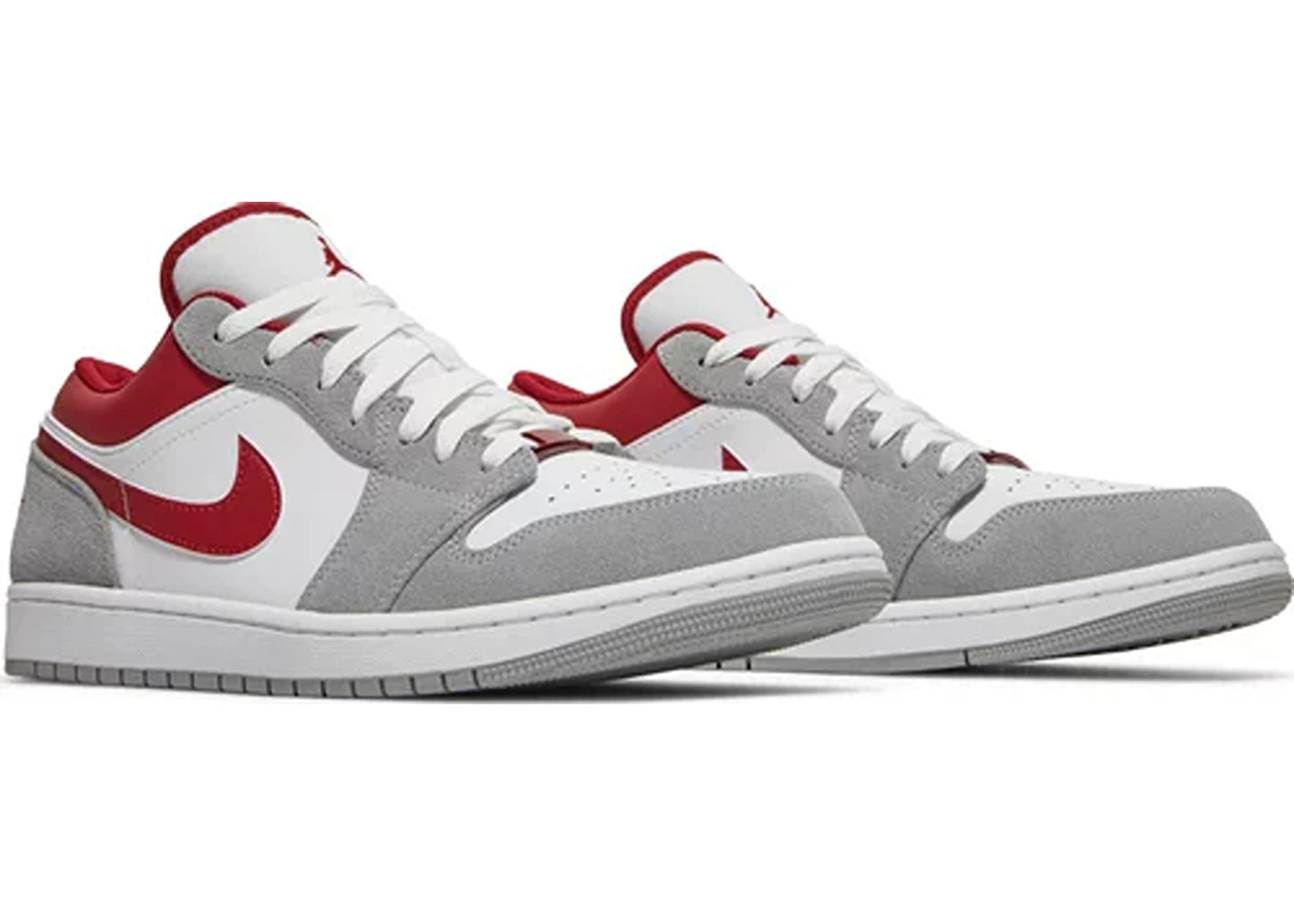 Jordan 1 Low SE Light Smoke Grey Gym Red