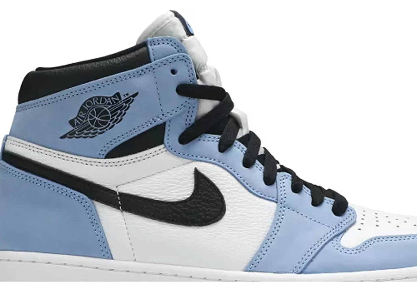 Jordan 1 Retro High White University Blue Black