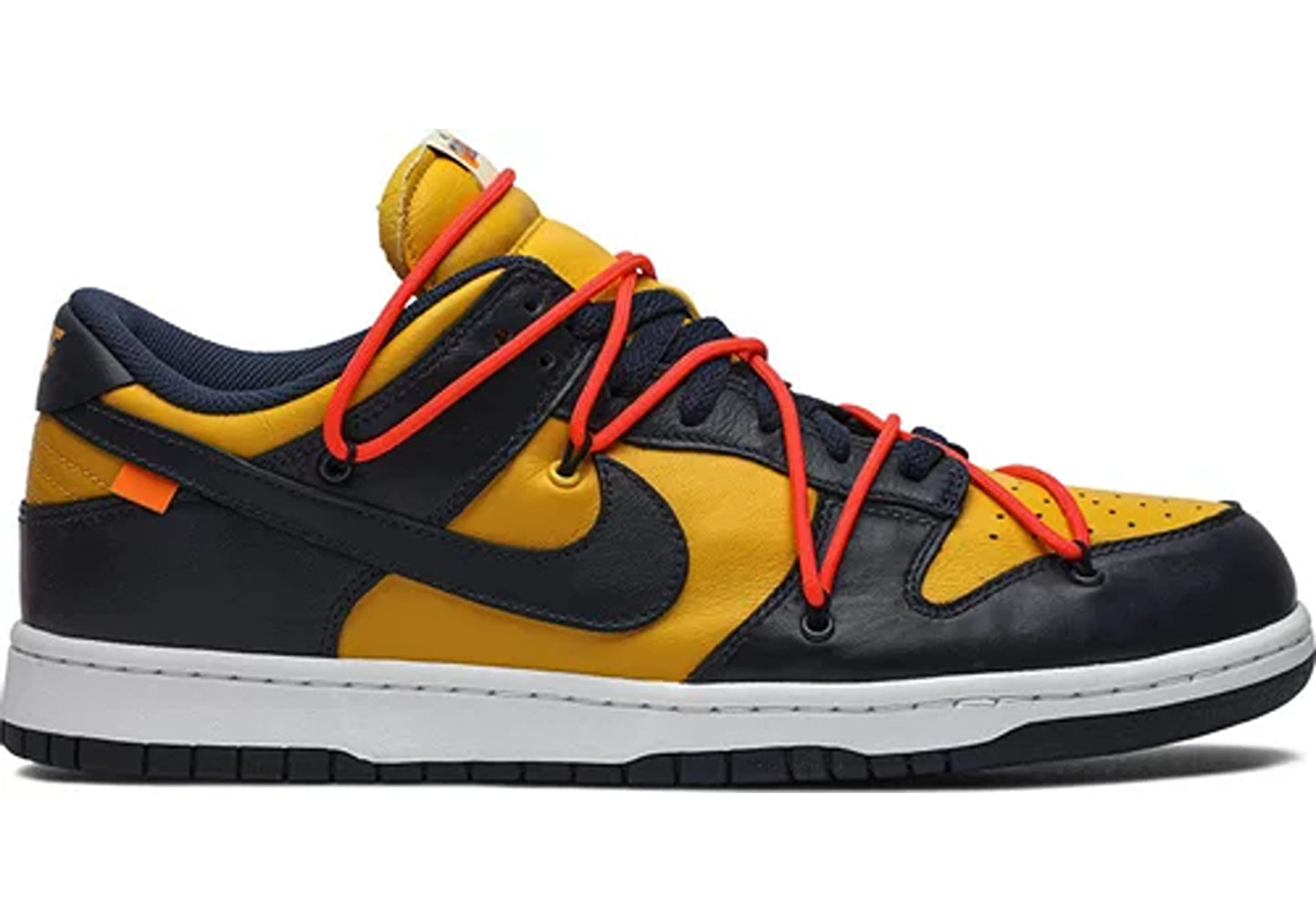 Nike Dunk Low Off-White University Gold Midnight Navy