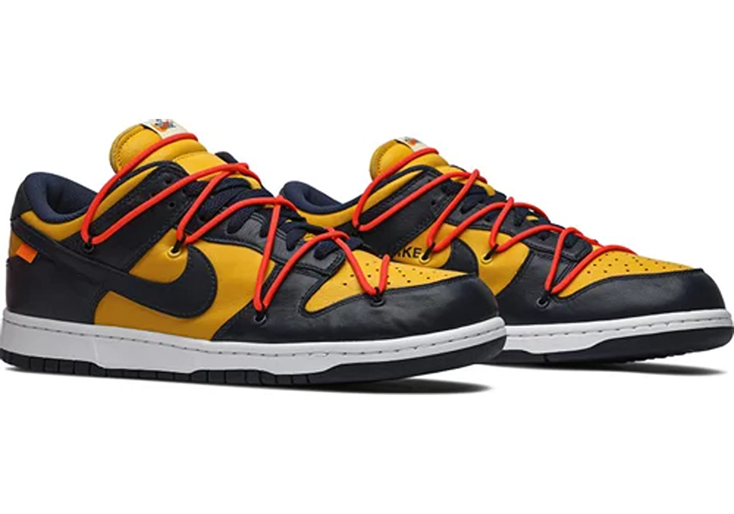 Nike Dunk Low Off-White University Gold Midnight Navy