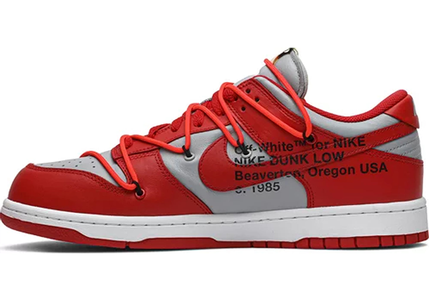 Nike Dunk Low Off-White University Red