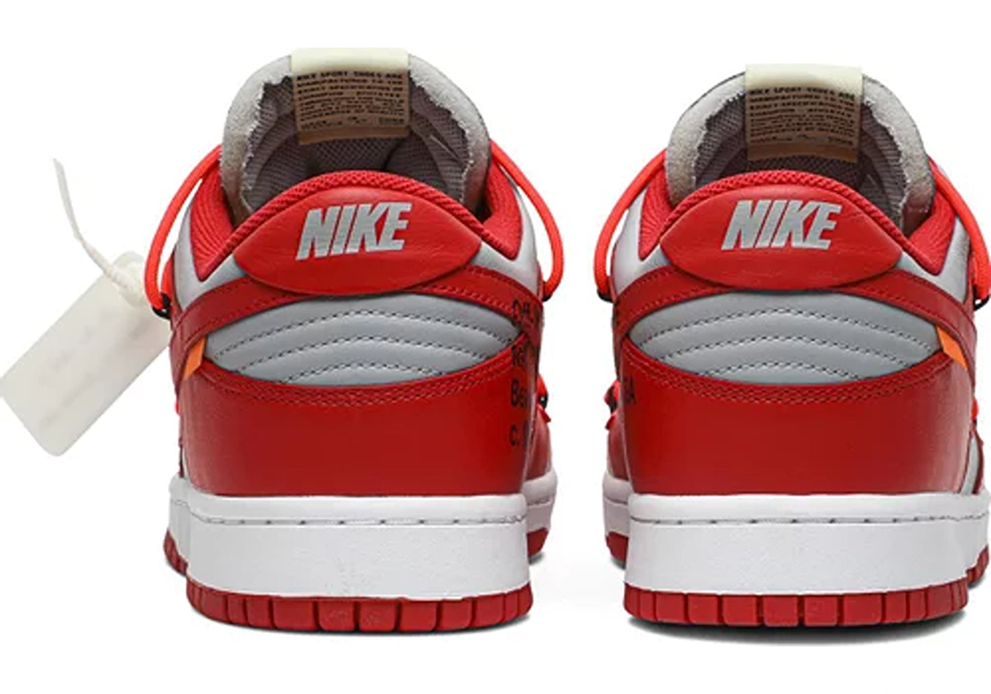 Nike Dunk Low Off-White University Red