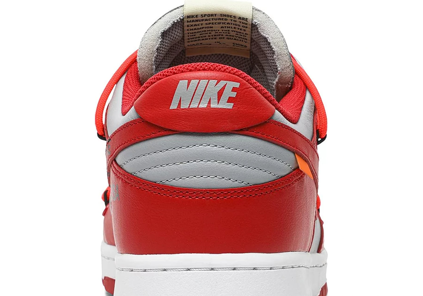 Nike Dunk Low Off-White University Red