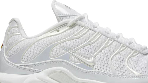 Nike Air Max Plus White Mesh (W) Detailansicht linker Schuh