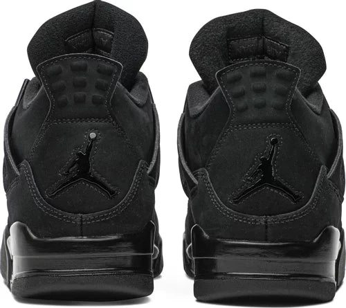 Jordan 4 Retro Black Cat (2020) ansicht von der Rückseite