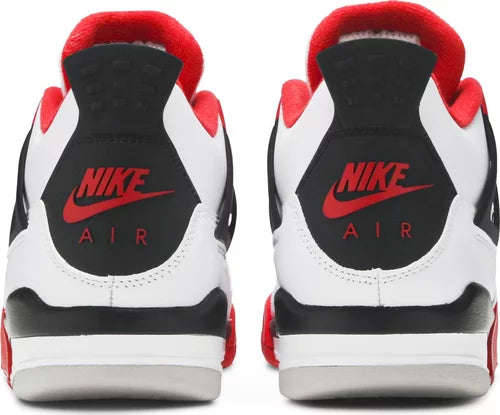 Jordan 4 Retro Fire Red (2020) (GS) Detailansicht hinten