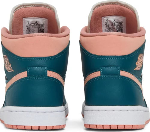 Jordan  Mid Dark Teal Green (W) Detailansicht hinten