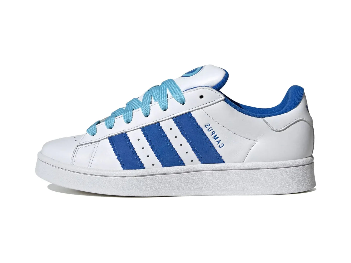 Adidas Campus 00s Cloud White Bright Blue ansicht von der Rückseite