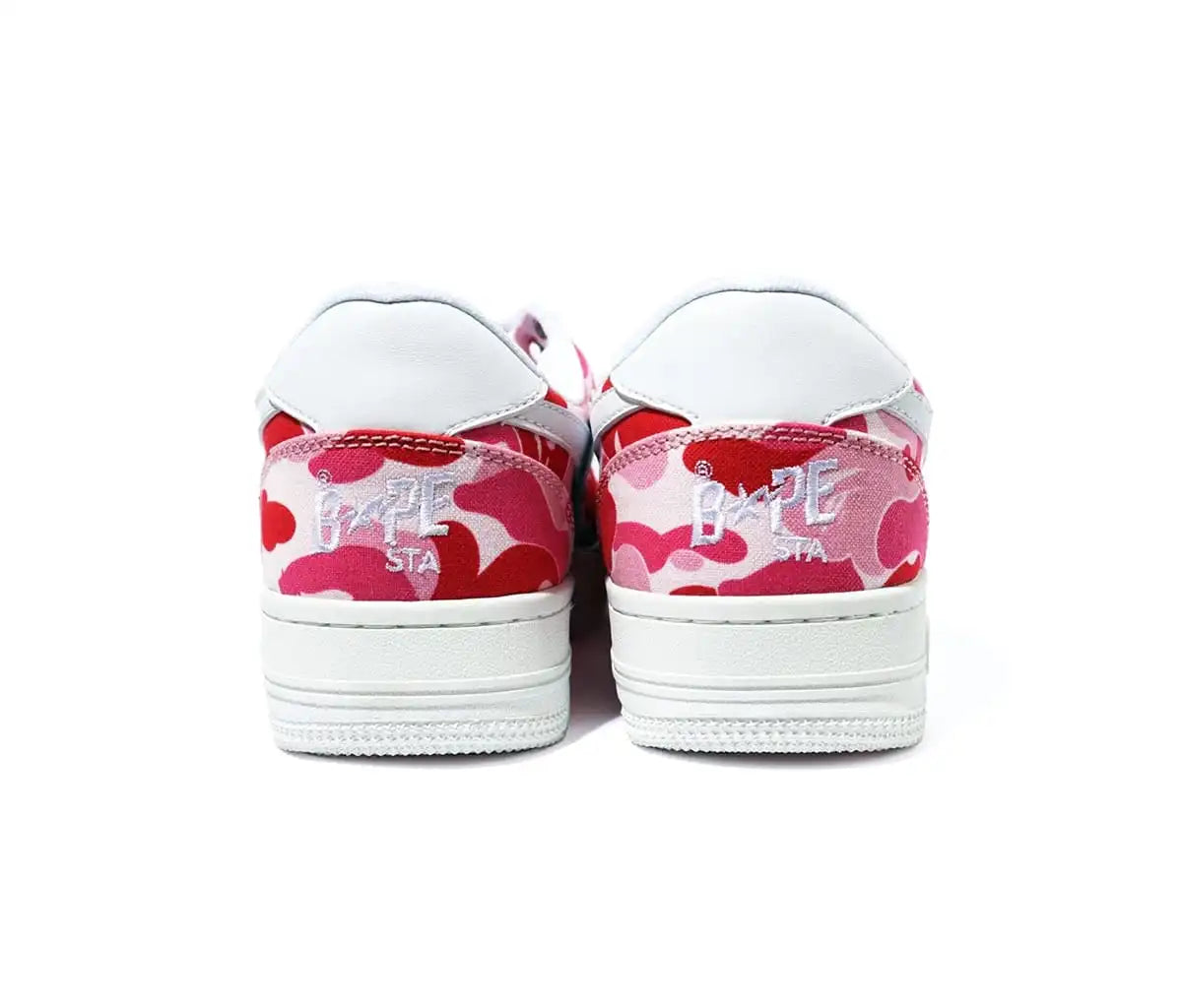 A Bathing Ape Bape Sta Low ABC Camo 20th Anniversary Pink ansicht von der Rückseite