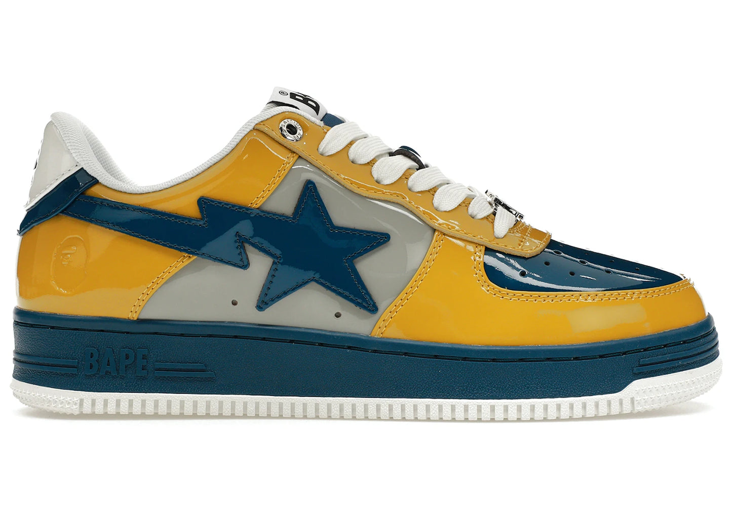 A Bathing Ape Bape Sta Nostalgic Blue Yellow