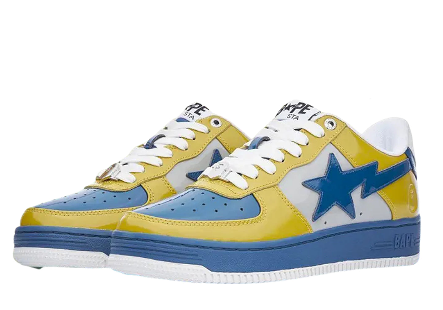 A Bathing Ape Bape Sta Nostalgic Blue Yellow