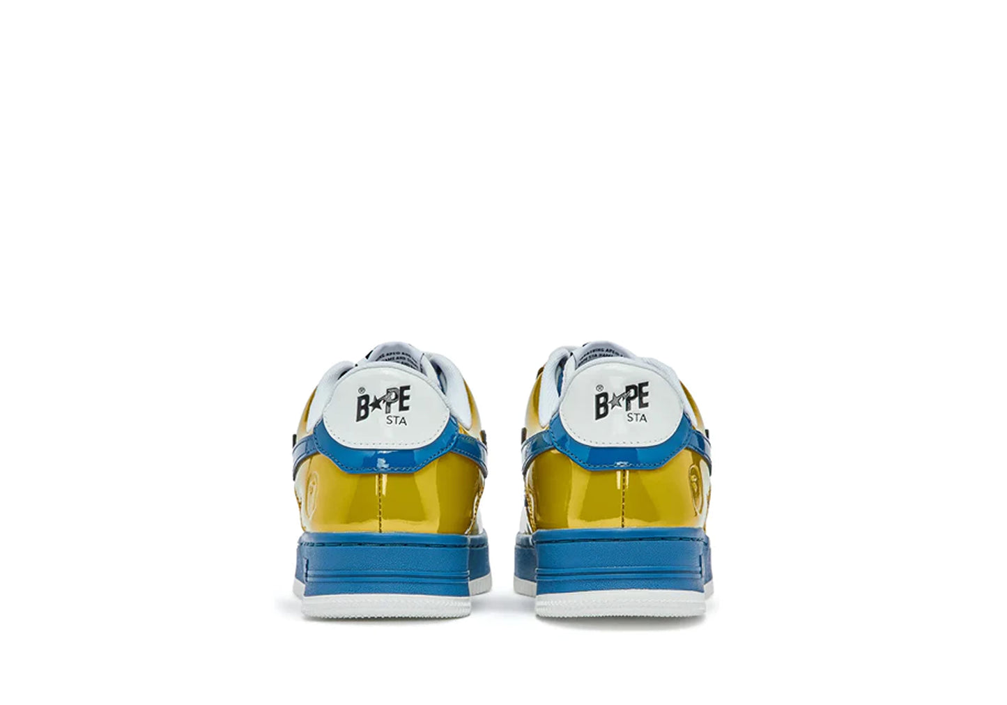 A Bathing Ape Bape Sta Nostalgic Blue Yellow