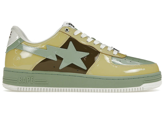 A Bathing Ape Bape Sta Nostalgic Yellow Green