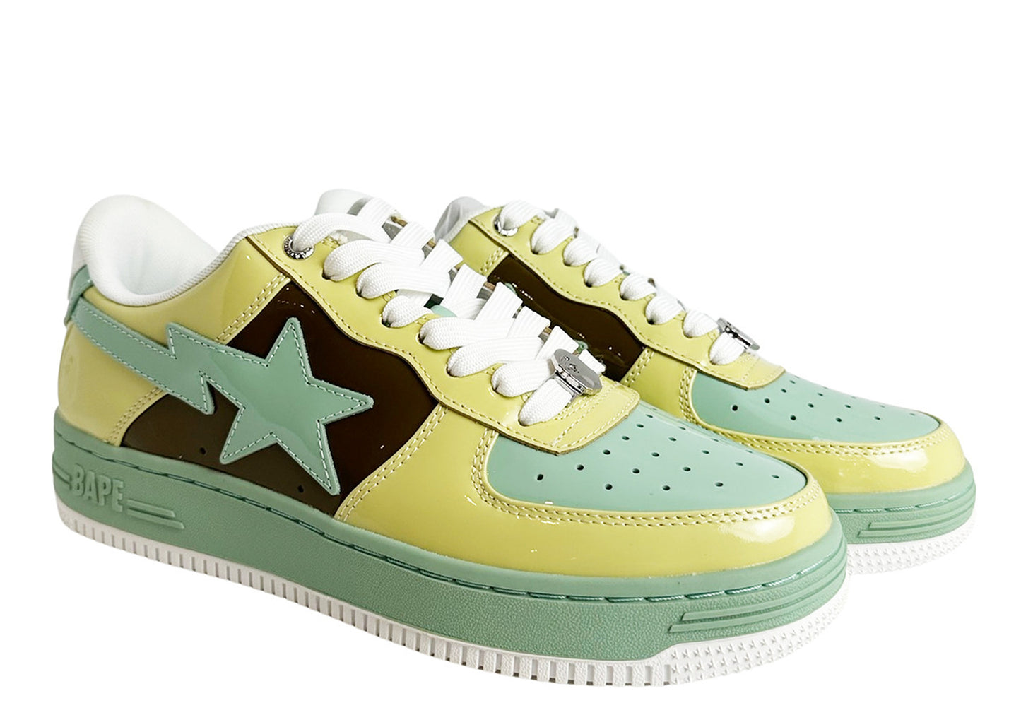 A Bathing Ape Bape Sta Nostalgic Yellow Green