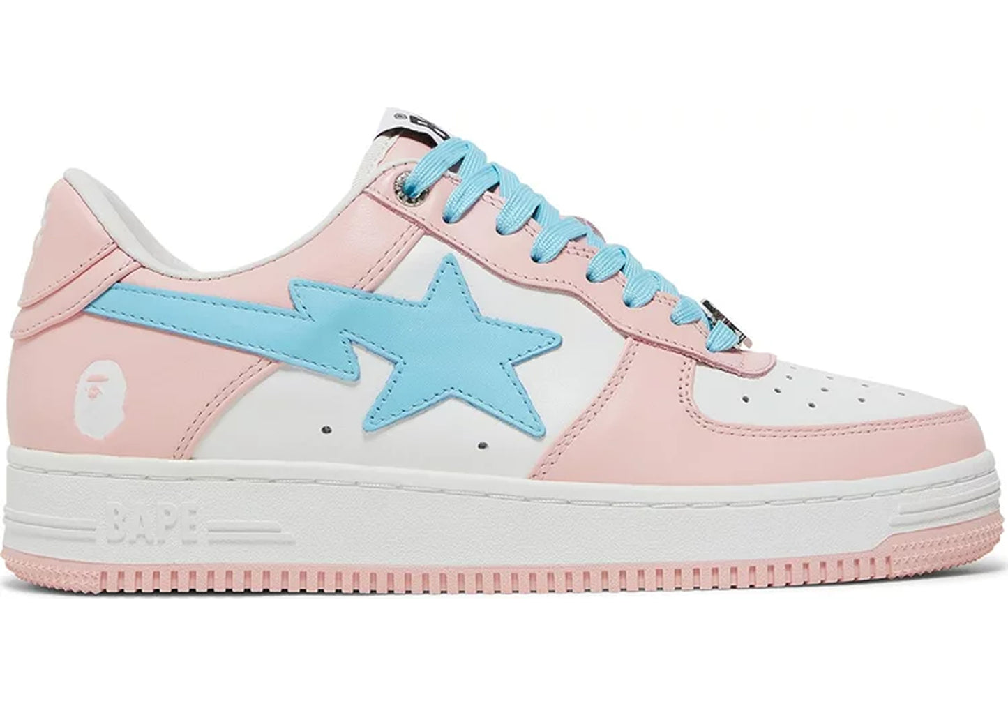 A Bathing Ape Bape Sta Pastel Pink