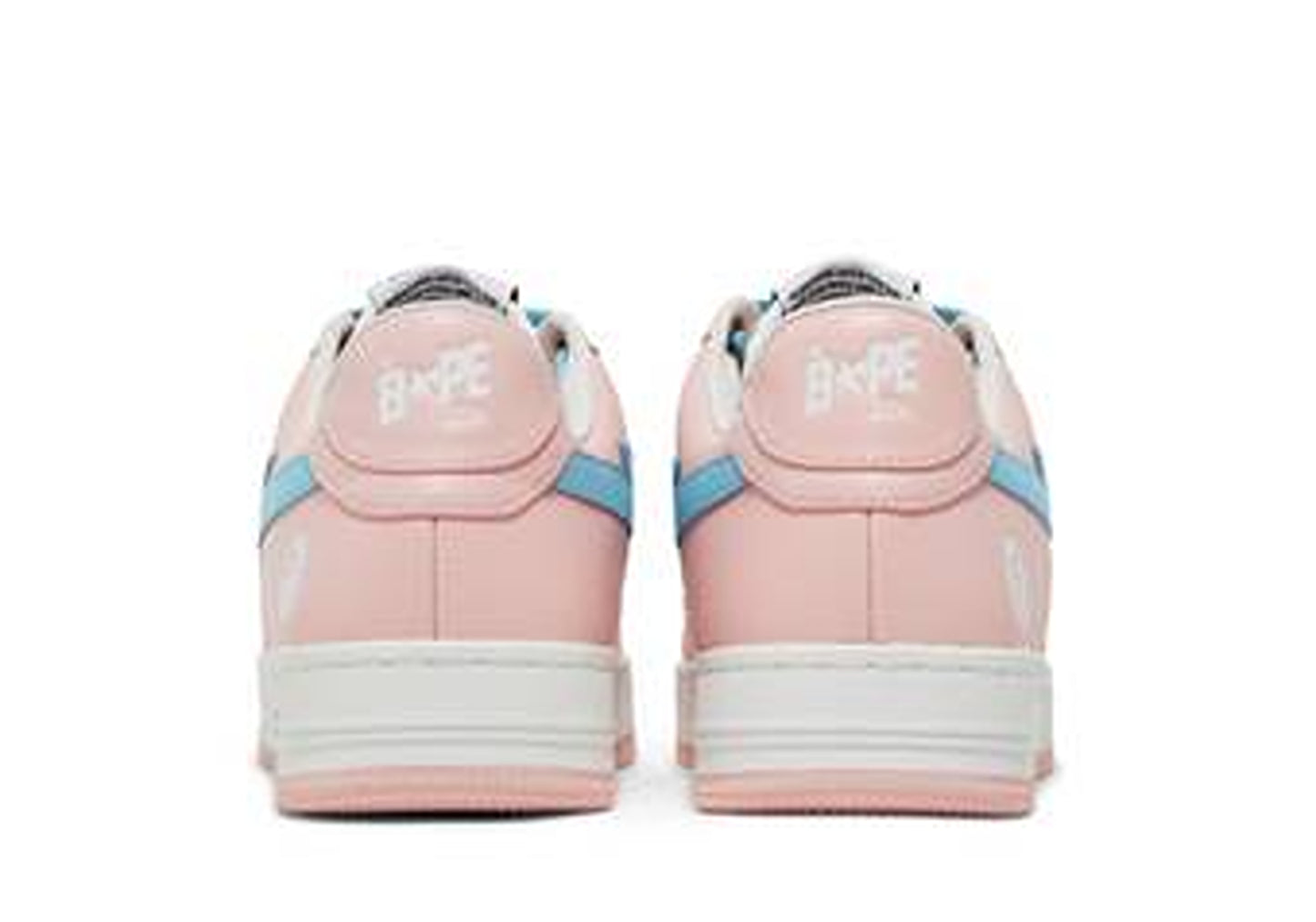 A Bathing Ape Bape Sta Pastel Pink