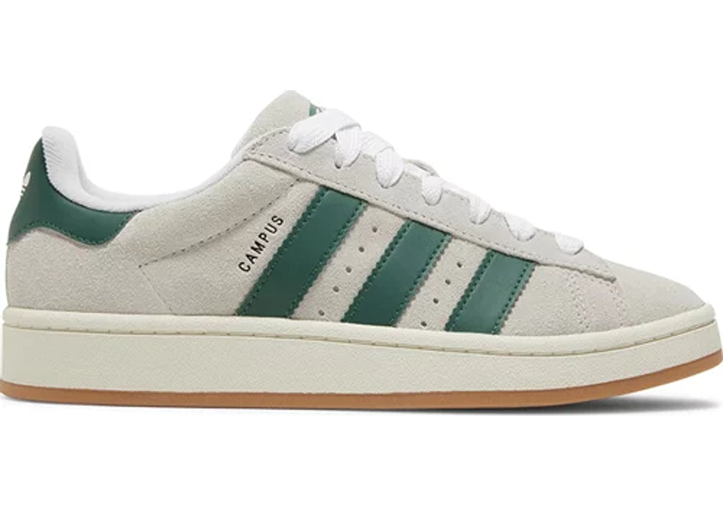 Adidas Campus 00s Crystal White Dark Green (W)