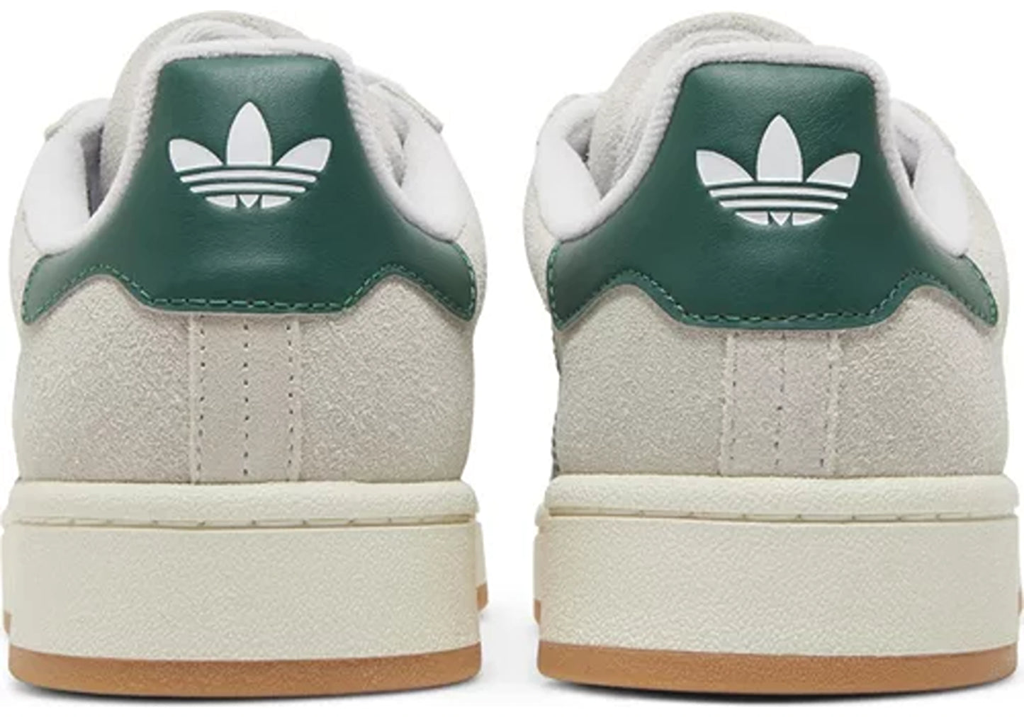 Adidas Campus 00s Crystal White Dark Green (W)