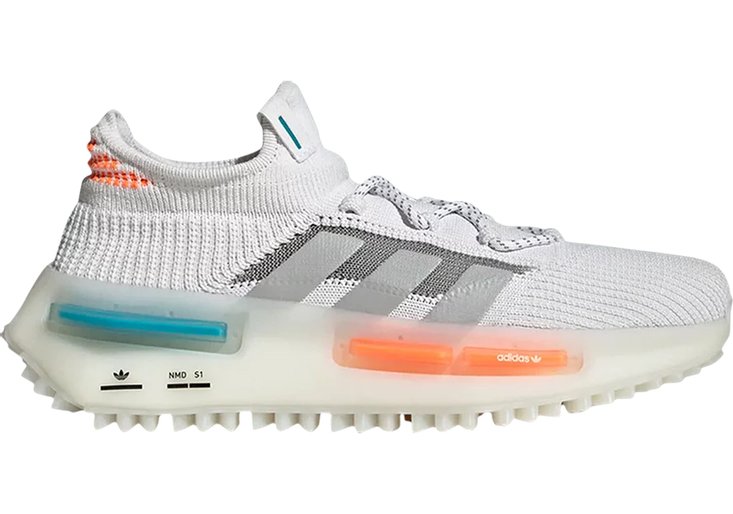 Adidas NMD S1 Footwear White Blue Orange