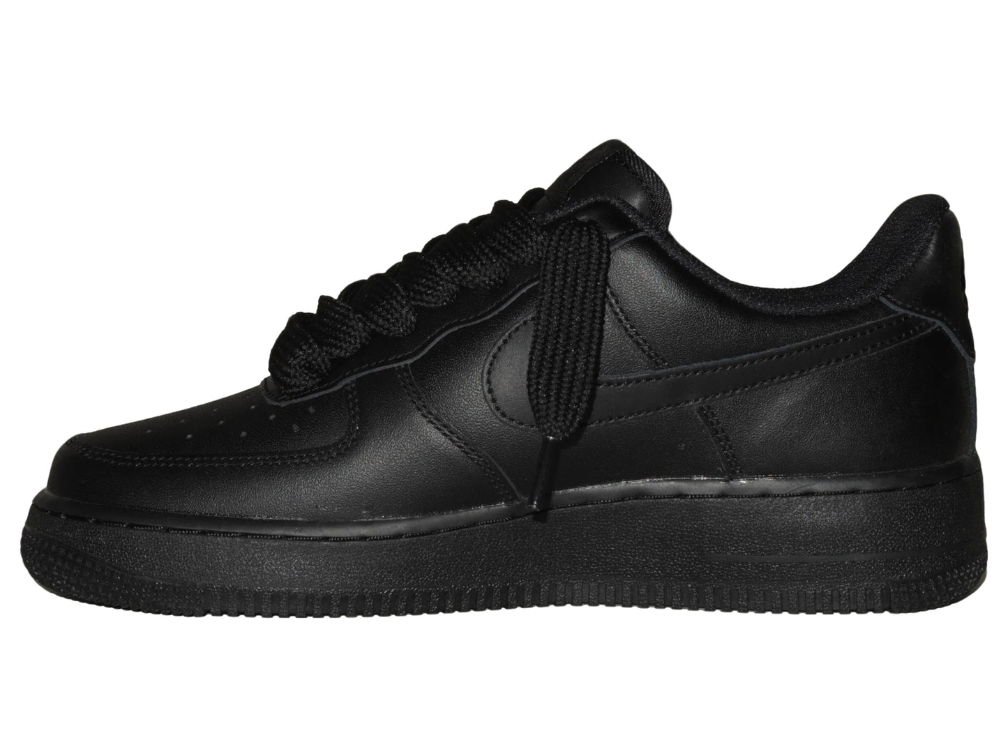 Fat Lace Air Force 1 Black Black