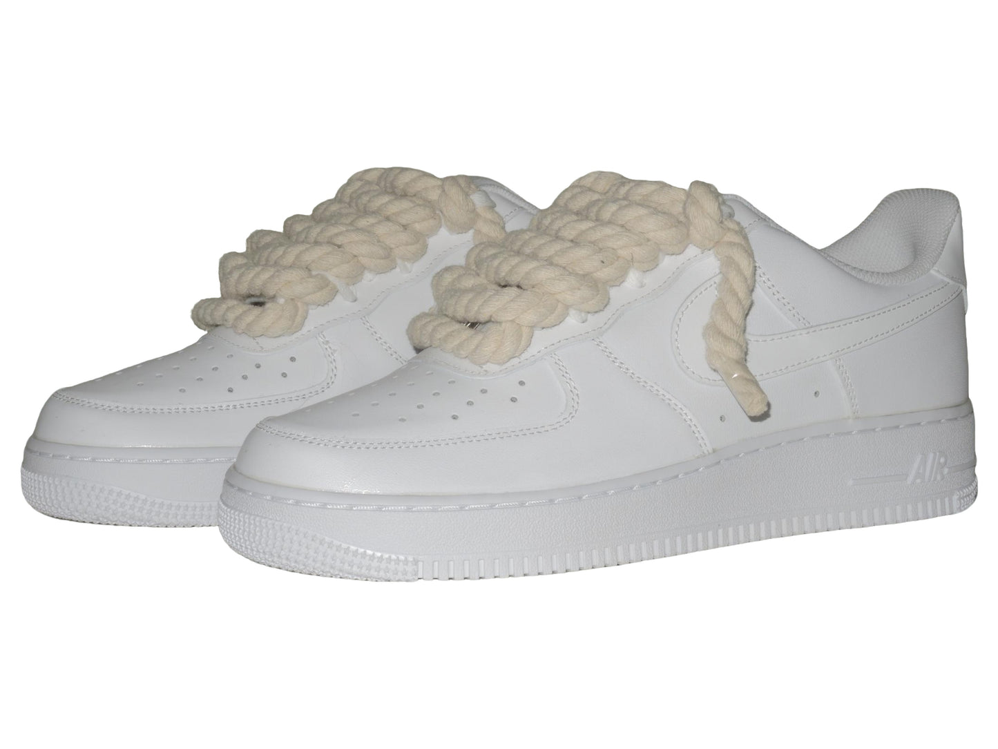 Rope Force Air Force 1 White Beige