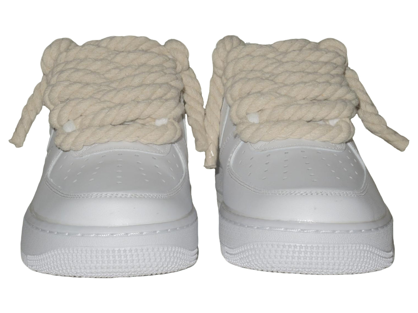 Rope Force Air Force 1 White Beige