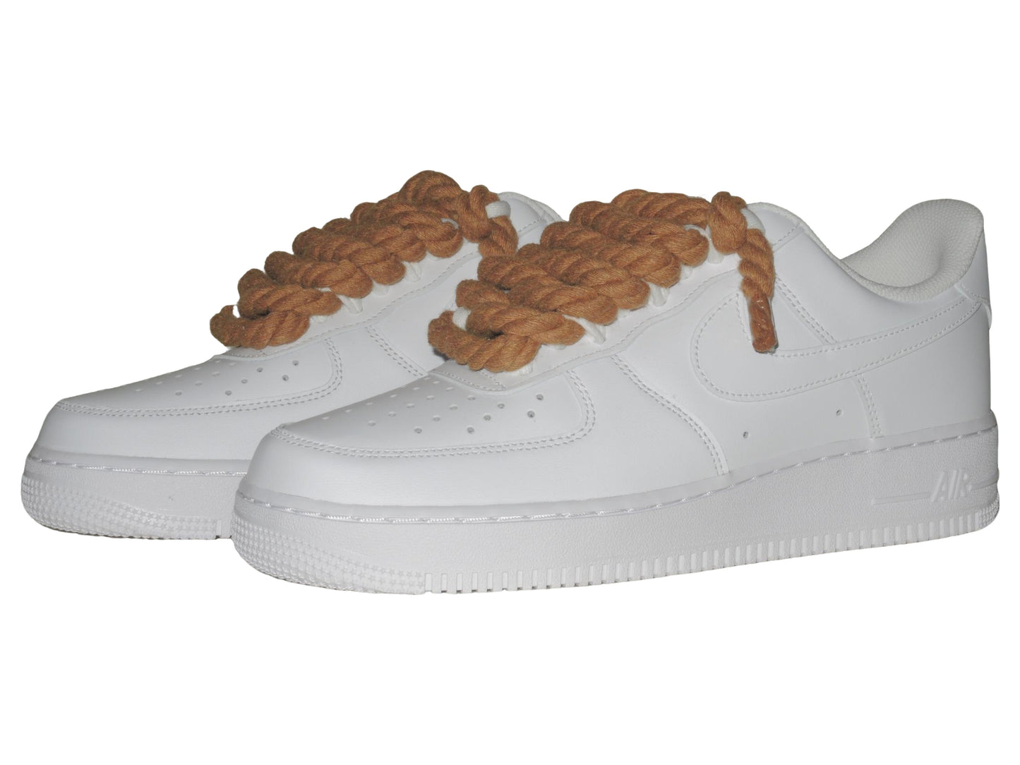 Rope Force Air Force 1 White Brown