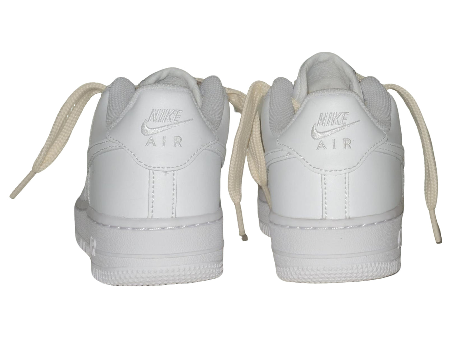 Fat Lace Air Force 1 White Beige