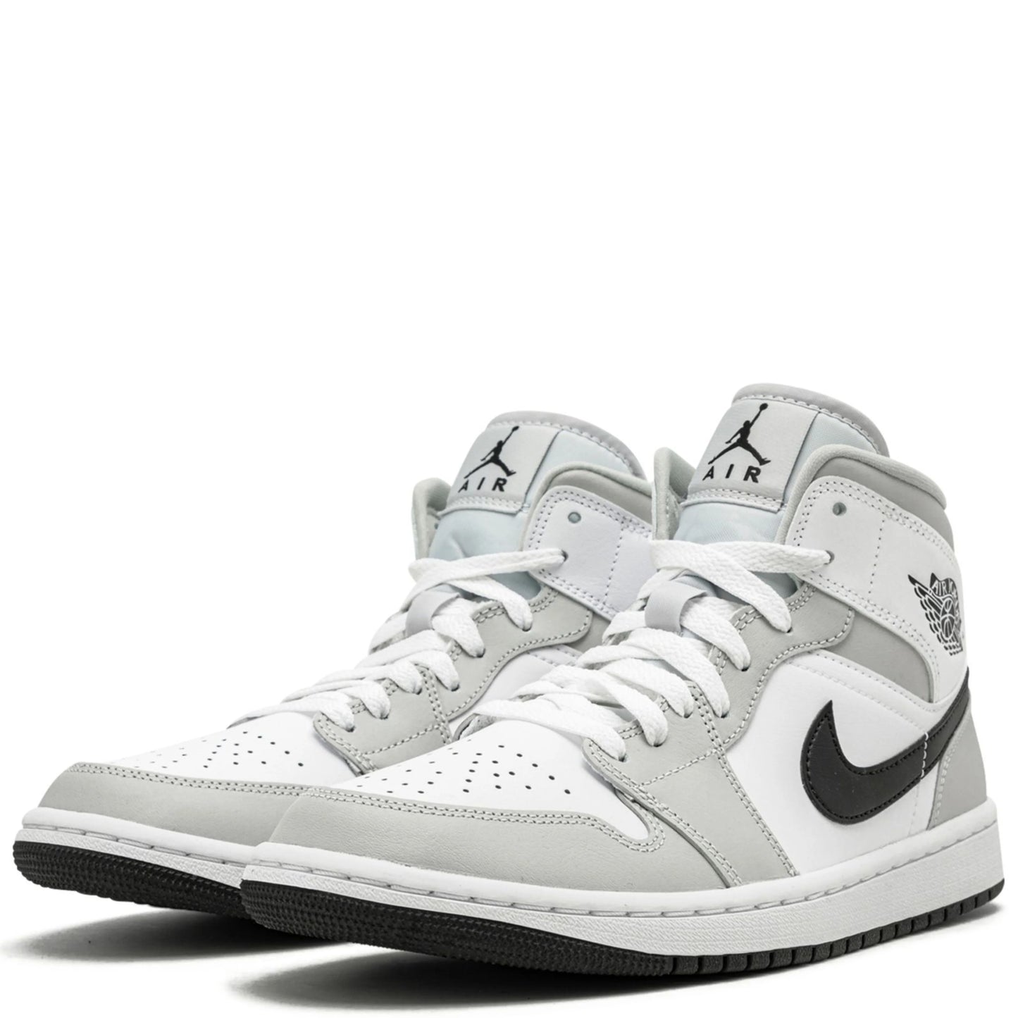 Jordan  Mid Light Smoke Grey (W) ansicht rechter Schuh