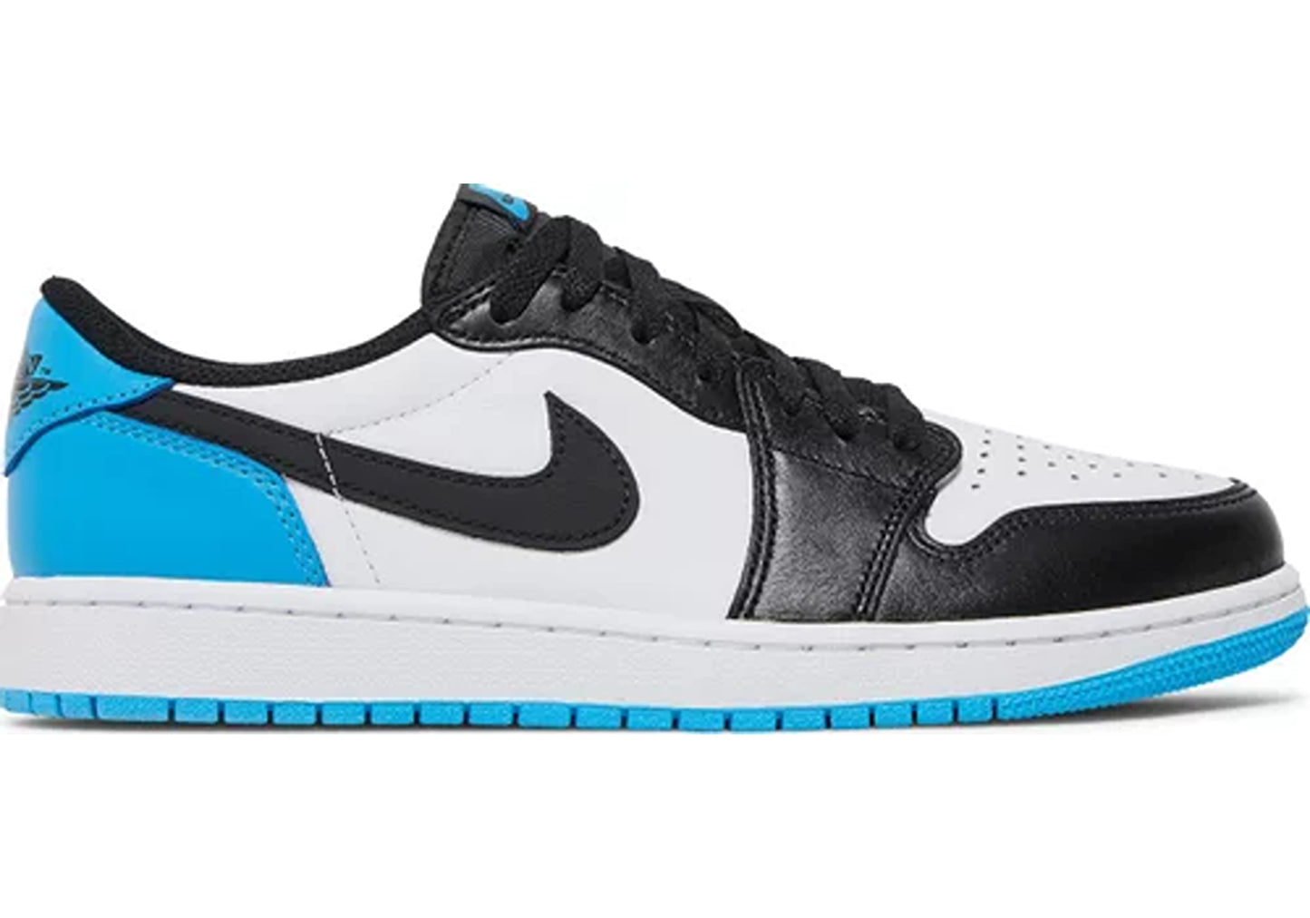 Jordan 1 Low Black Dark Powder Blue