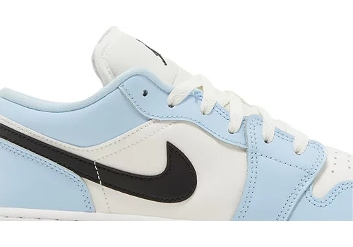 Jordan 1 Low Ice Blue Black (GS)