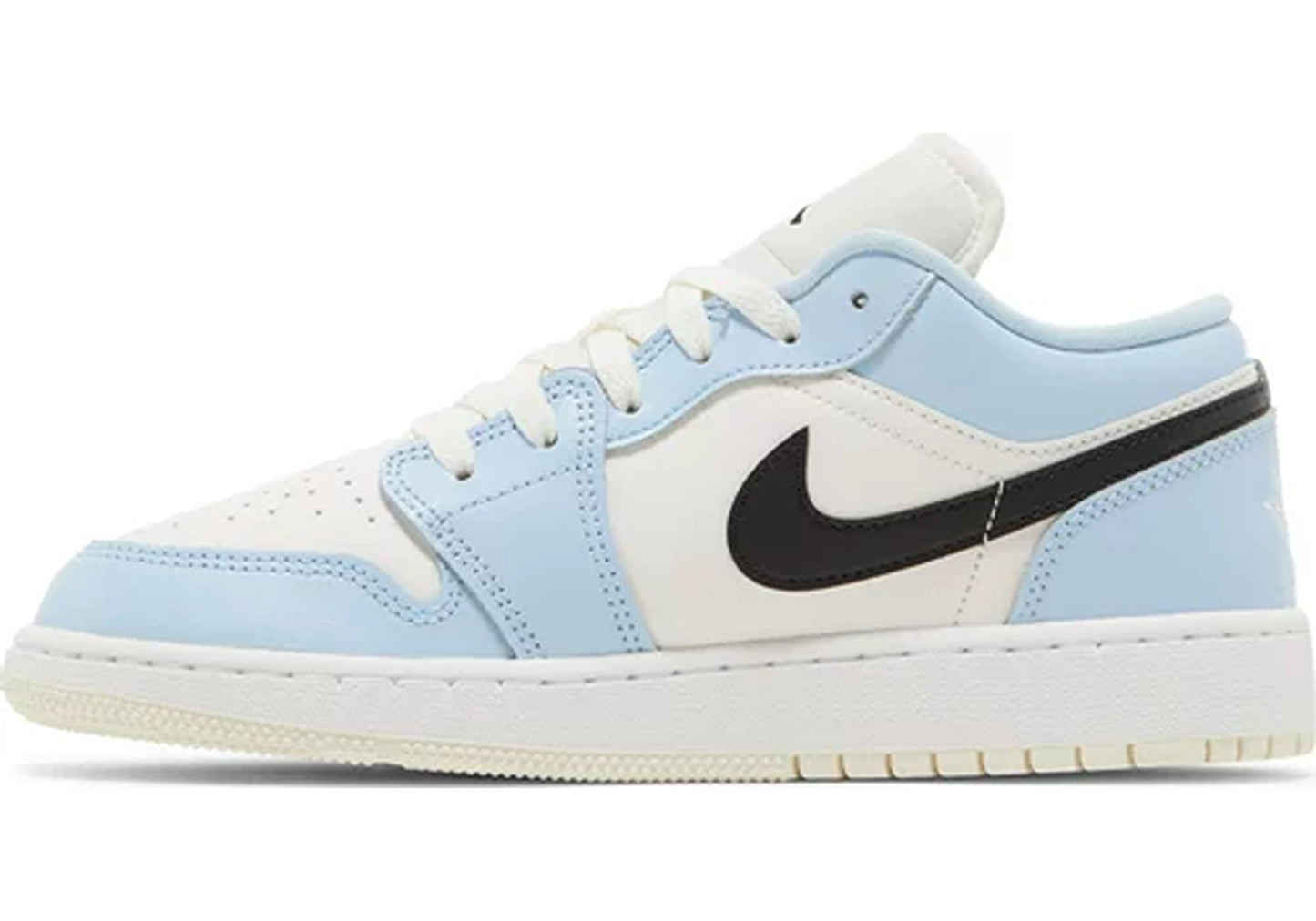 Jordan 1 Low Ice Blue Black (GS)