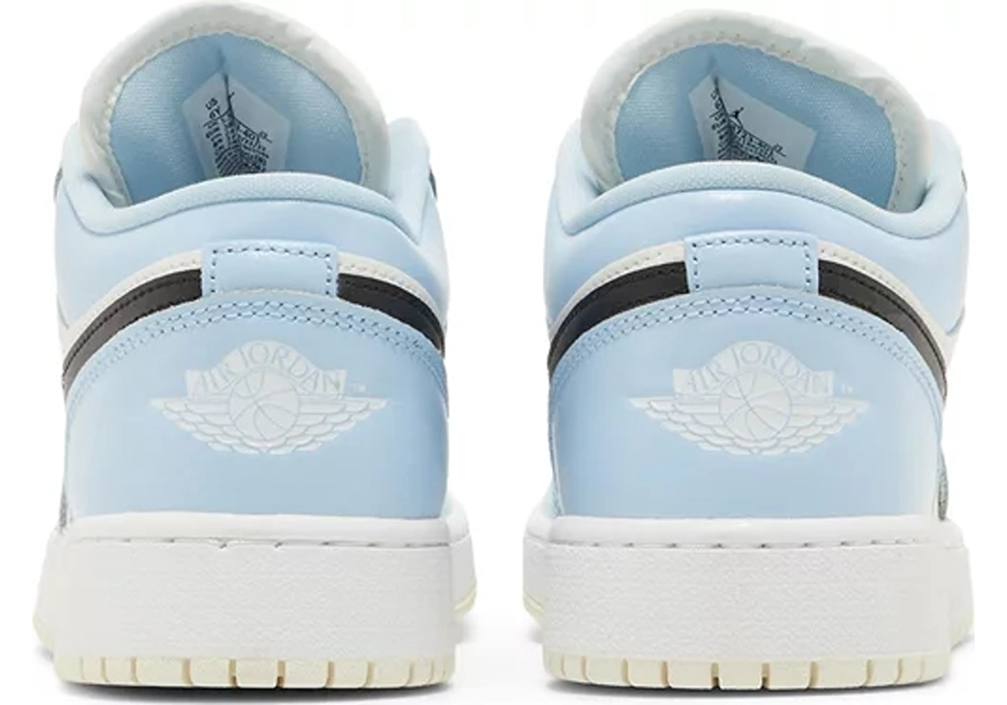 Jordan 1 Low Ice Blue Black (GS)