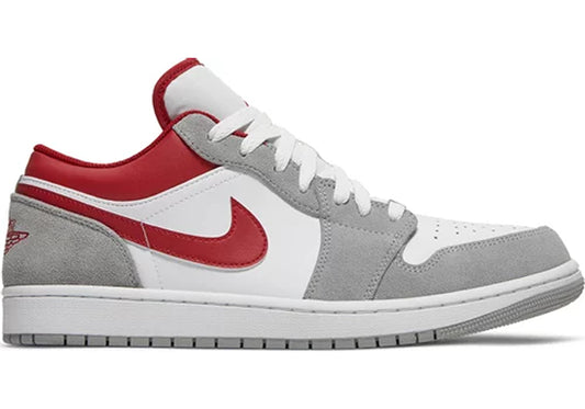 Jordan 1 Low SE Light Smoke Grey Gym Red