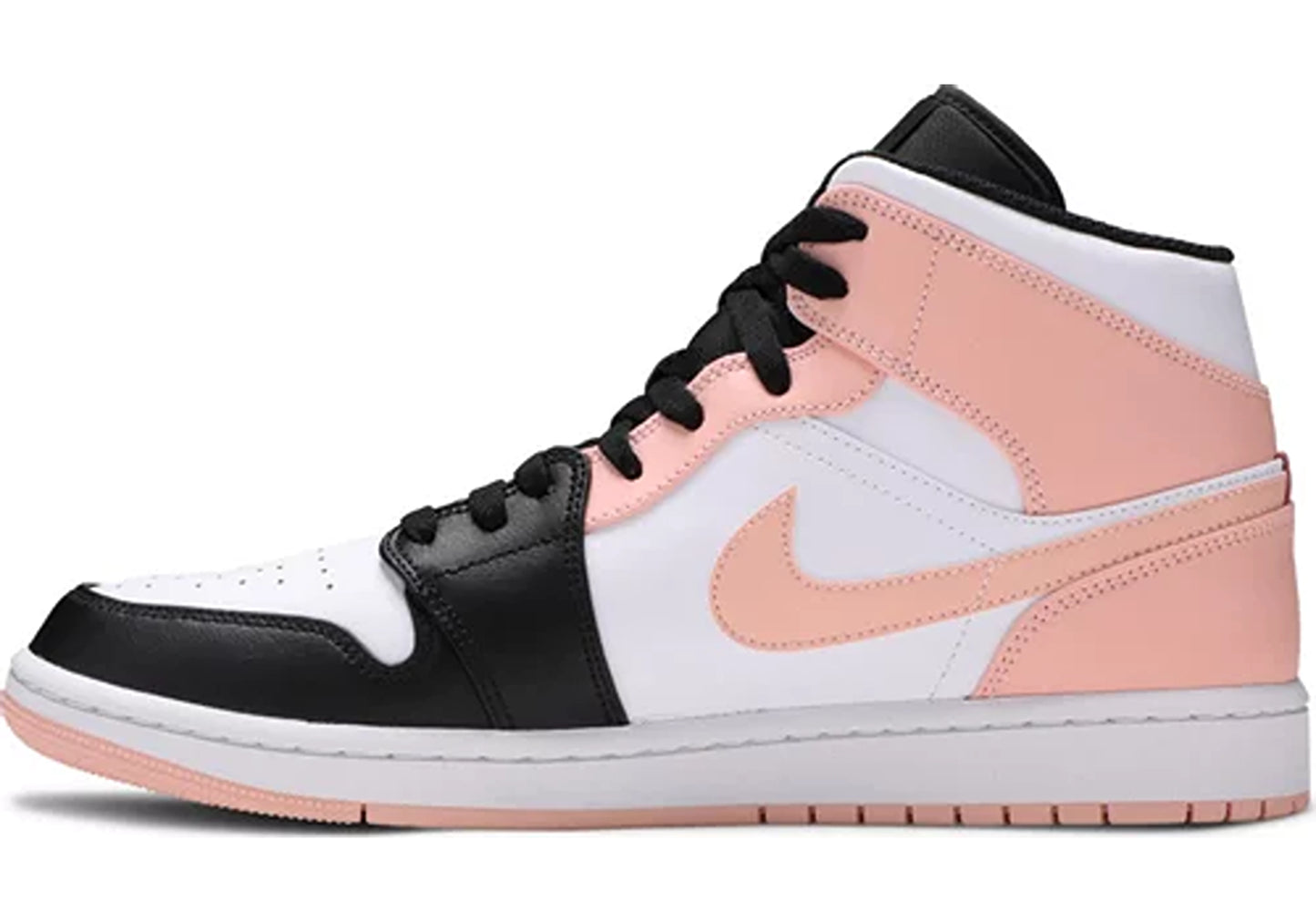 Jordan 1 Mid Arctic Orange Black Toe