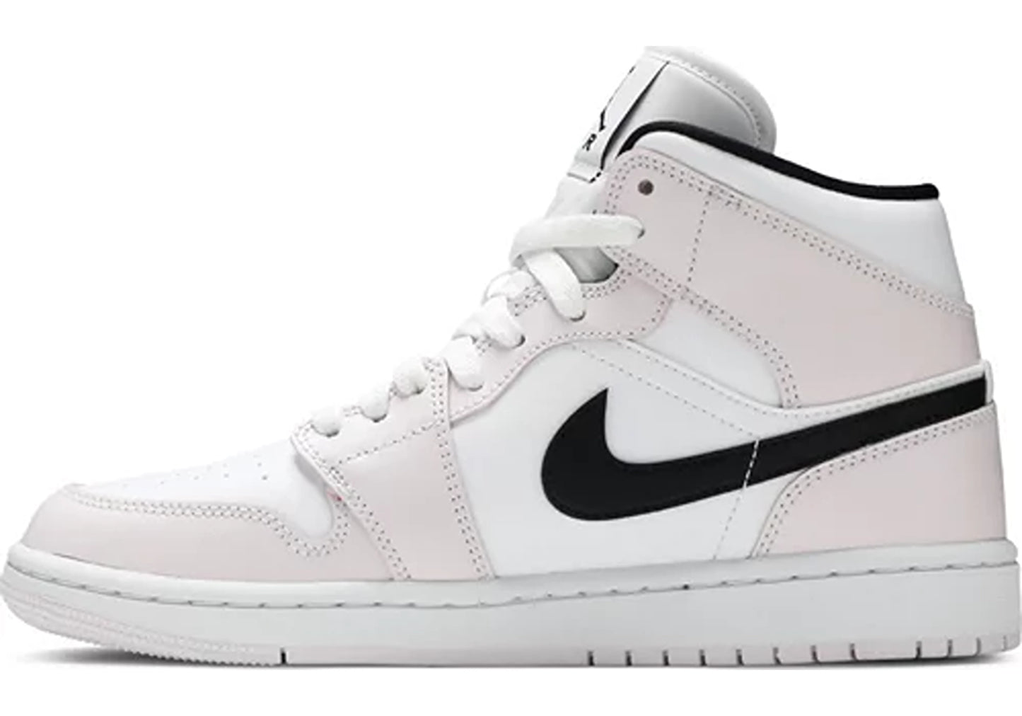 Jordan 1 Mid Barely Rose (W)