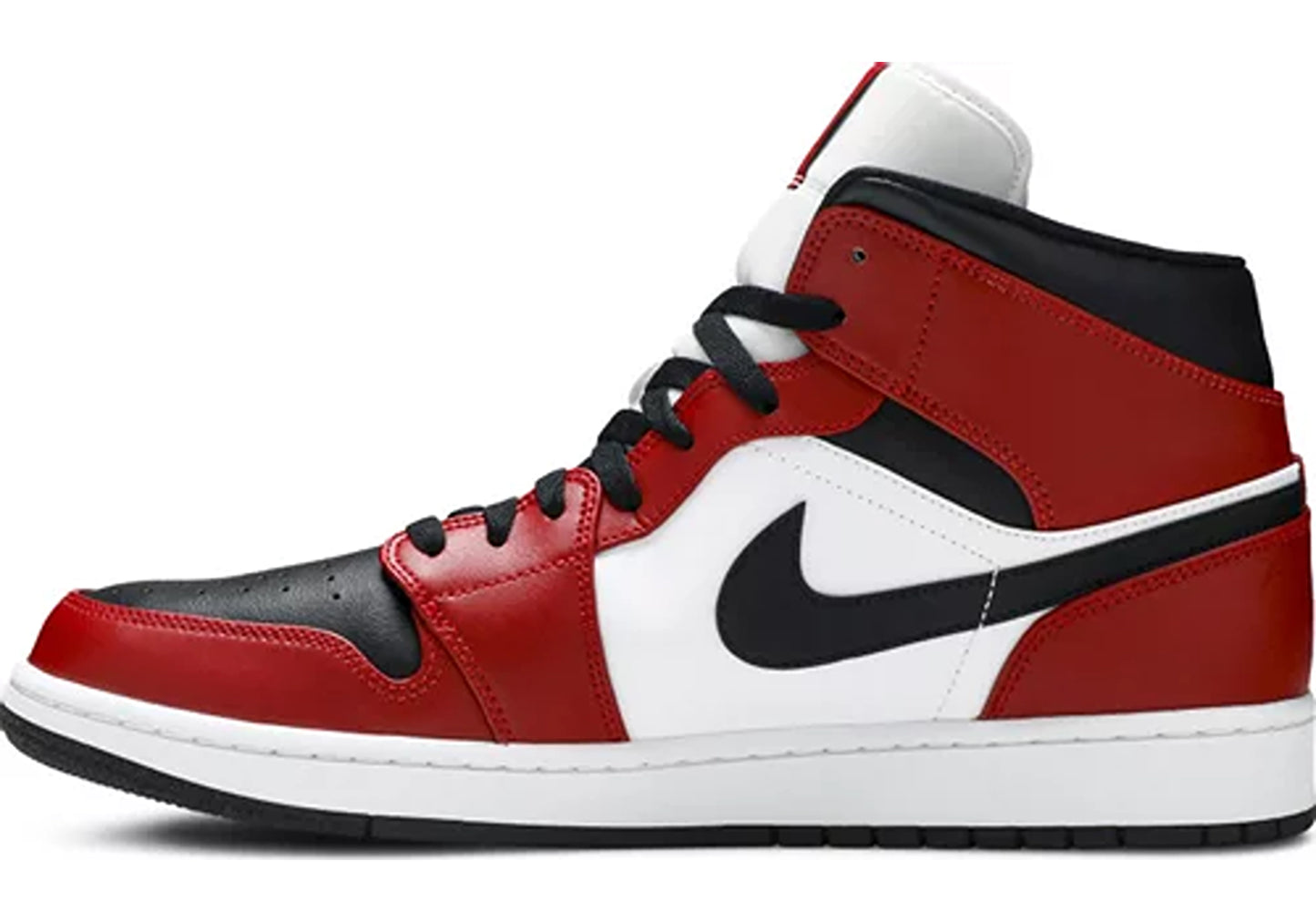 Jordan 1 Mid Chicago Black Toe